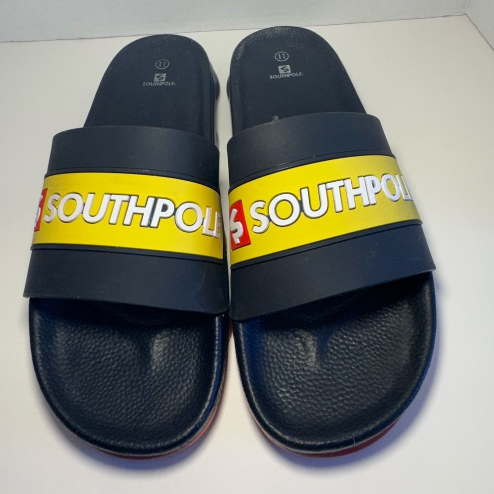 Southpole Slip On Slides Sandals  Men's Size 11